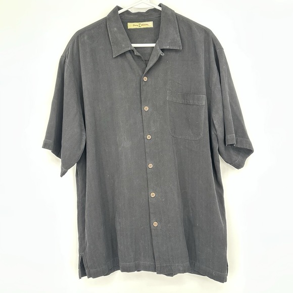 Tommy Bahama Relax Hand Painted Jelly Fish 100% Silk Men's Hawaiian Camp Shirt L - Picture 2 of 9